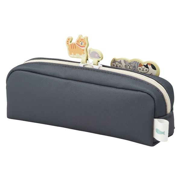 [Pre-order] Lihit Lab Cat`s Daily Routine Box pencil case
