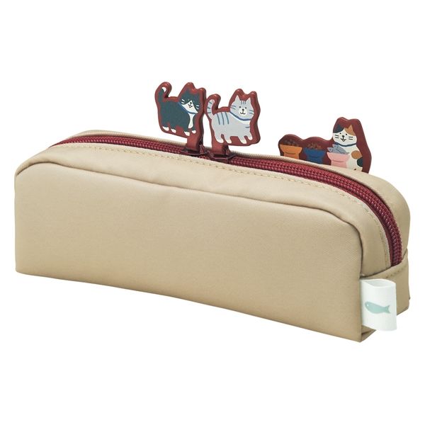 [Pre-order] Lihit Lab Cat`s Daily Routine Box pencil case