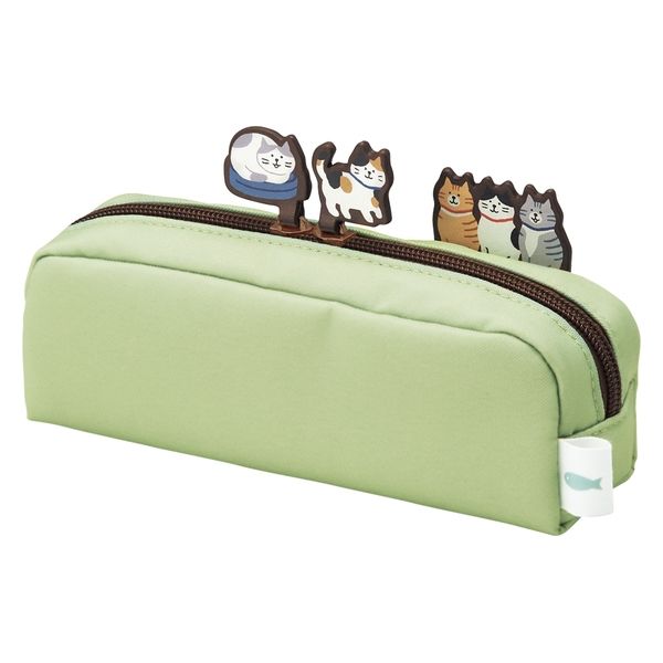 [Pre-order] Lihit Lab Cat`s Daily Routine Box pencil case