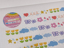 Load image into Gallery viewer, (MT018) Original Rainbowholic Sparkle Garden Washi Tape

