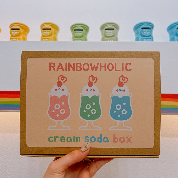 [LIMITED] Rainbowholic Cream Soda Box Set
