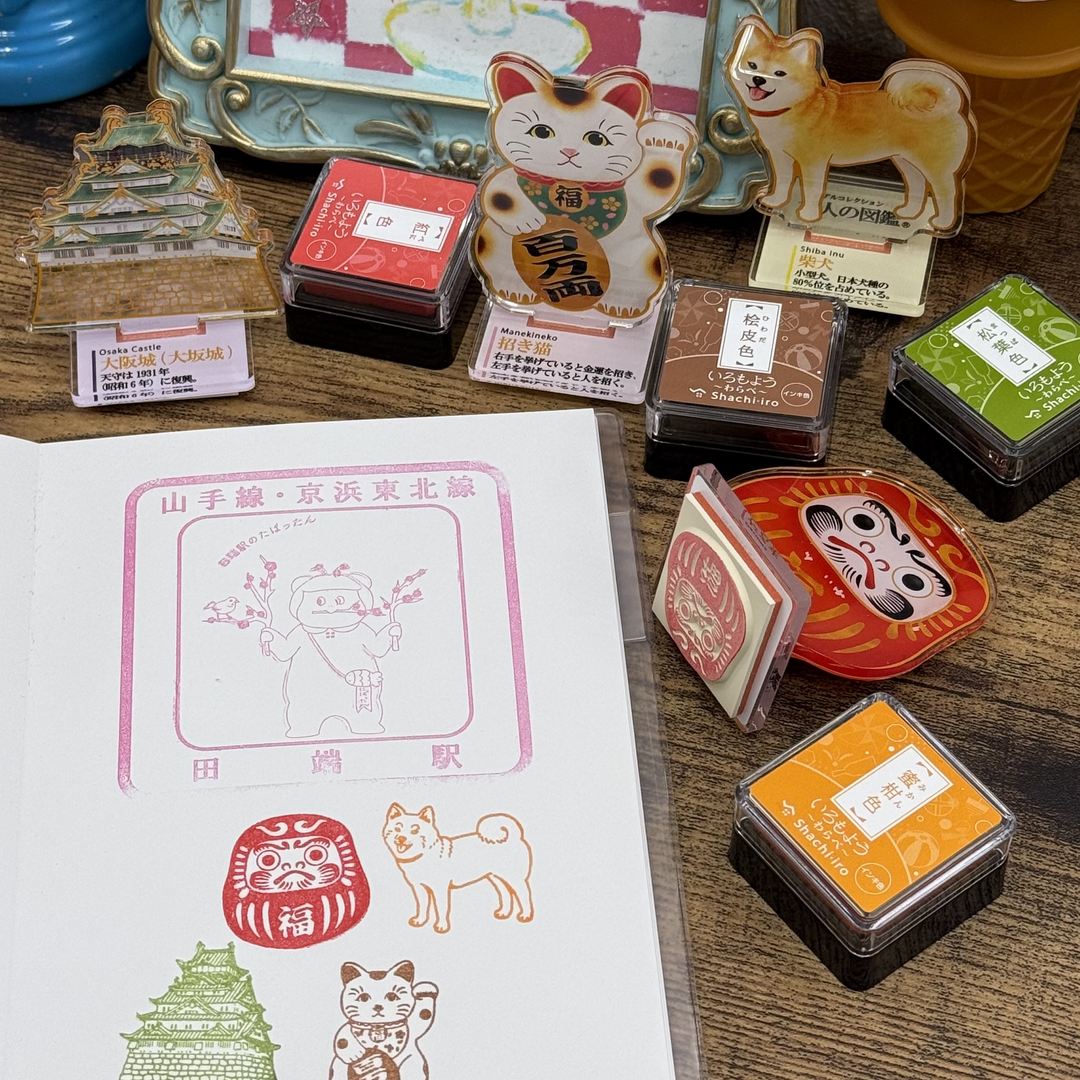 Kamio Japan Otona no Zukan Acrylic Stand Stamps (6 Designs)