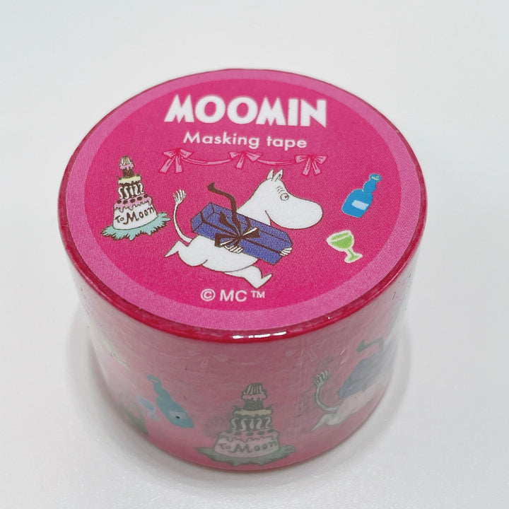 Cinta washi gruesa de Moomin (fiesta)