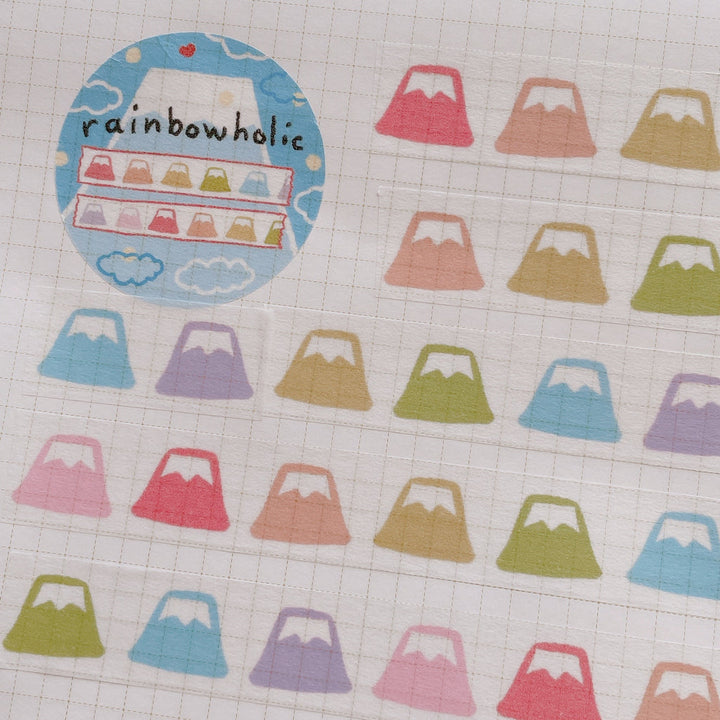 (MT062) Original Rainbowholic Mt. Fuji Washi Tape