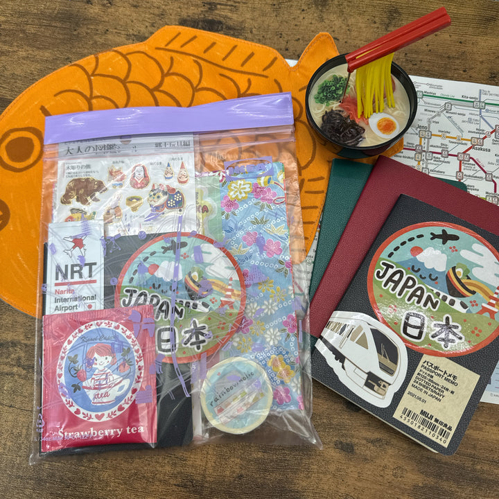 Japan Travel Journaling Workshop Kit (with Demo Video)