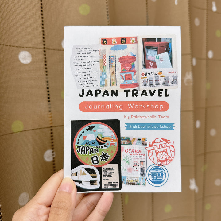 Japan Travel Journaling Workshop Kit (with Demo Video)