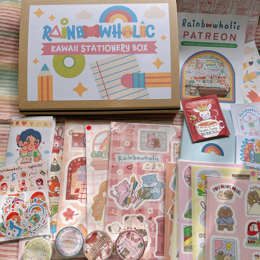 Rainbowholic Kawaii Stationery Box – Rainbowholic Shop