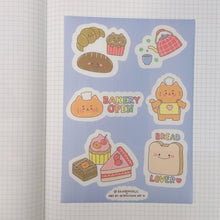 Load image into Gallery viewer, (ST010) Rainbowholic x Dolly Kaye Art Bakery A6 Sticker
