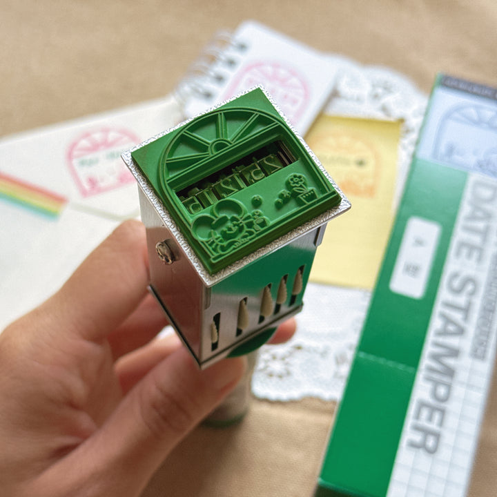 (HS003) Rainbowholic x Mandie Kuo Cute Mouse Date Stamp