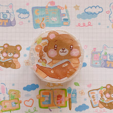 Load image into Gallery viewer, (MT042) Rainbowholic x Napyonz Stationery Lover Wide Washi Tape
