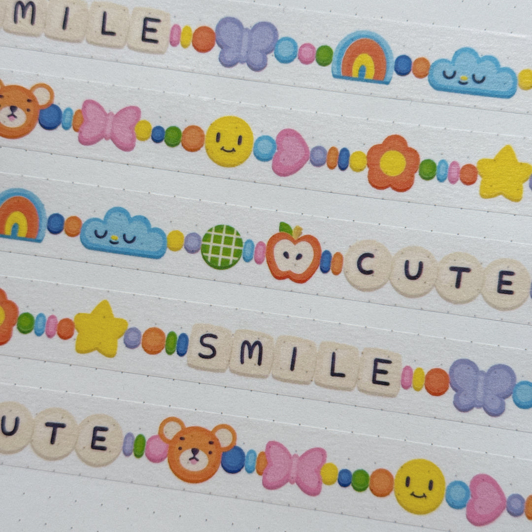 (MT140) Original Rainbowholic x Tazdaunicorn Friendship Bracelet Washi Tape
