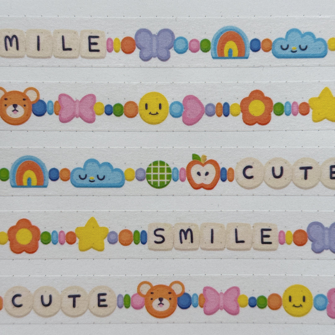 (MT140) Original Rainbowholic x Tazdaunicorn Friendship Bracelet Washi Tape
