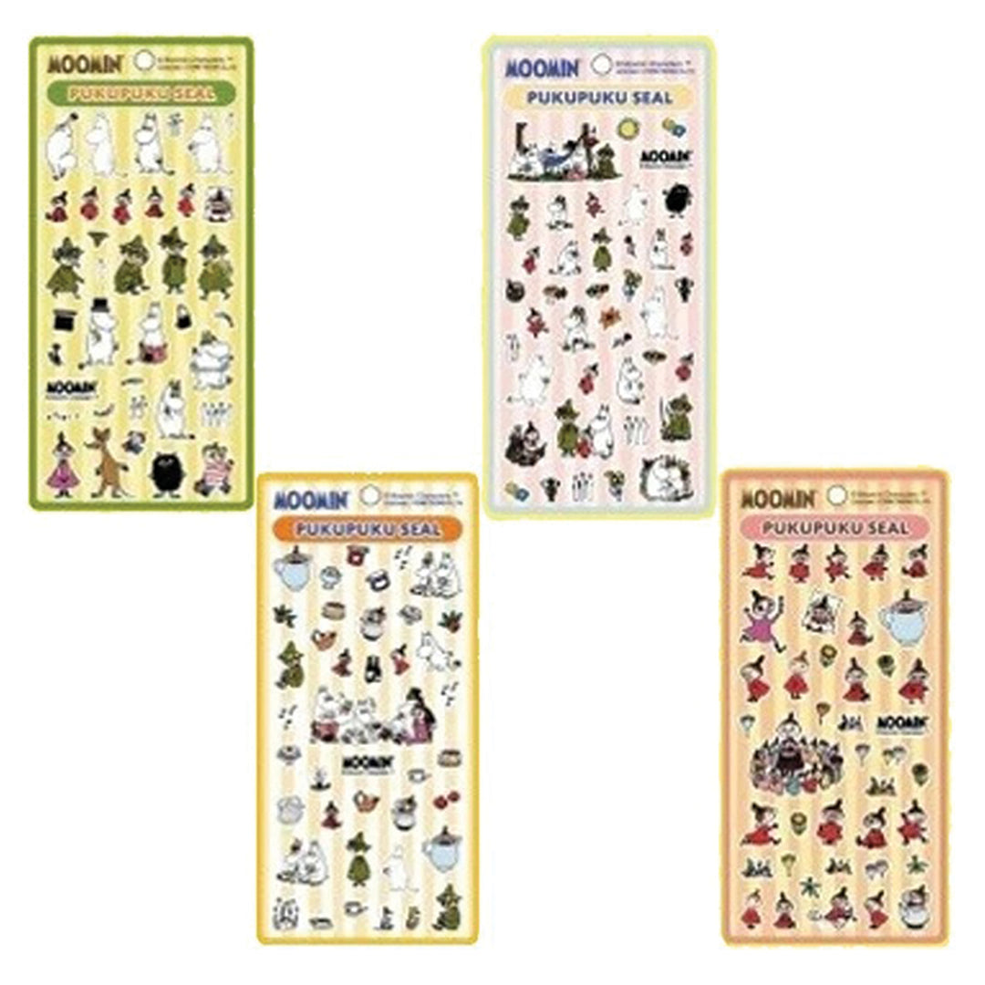 Moomin Pukupuku 3D Sticker Sheets SET (4 pcs.)