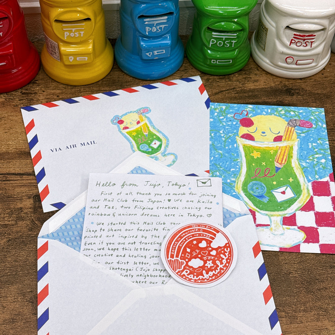 With Love (a mail club from Japan by rainbowholic x tazdaunicorn) 💌