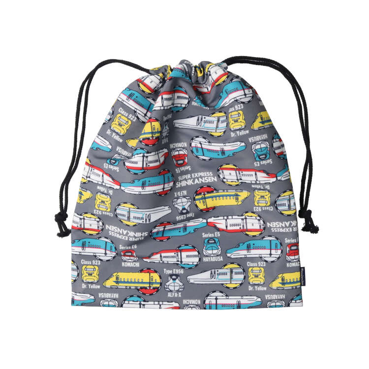 Japan Train Pattern Mini Bag