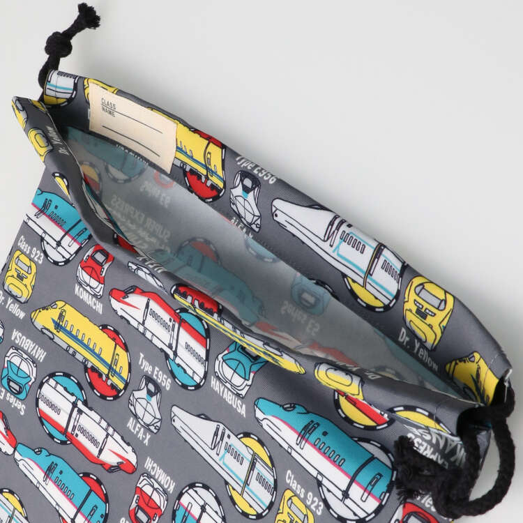 Japan Train Pattern Mini Bag