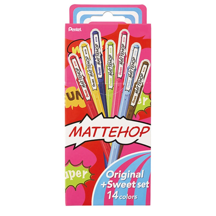 [Précommande] Penteru MATTEHOP / Coffret de stylos à encre gel