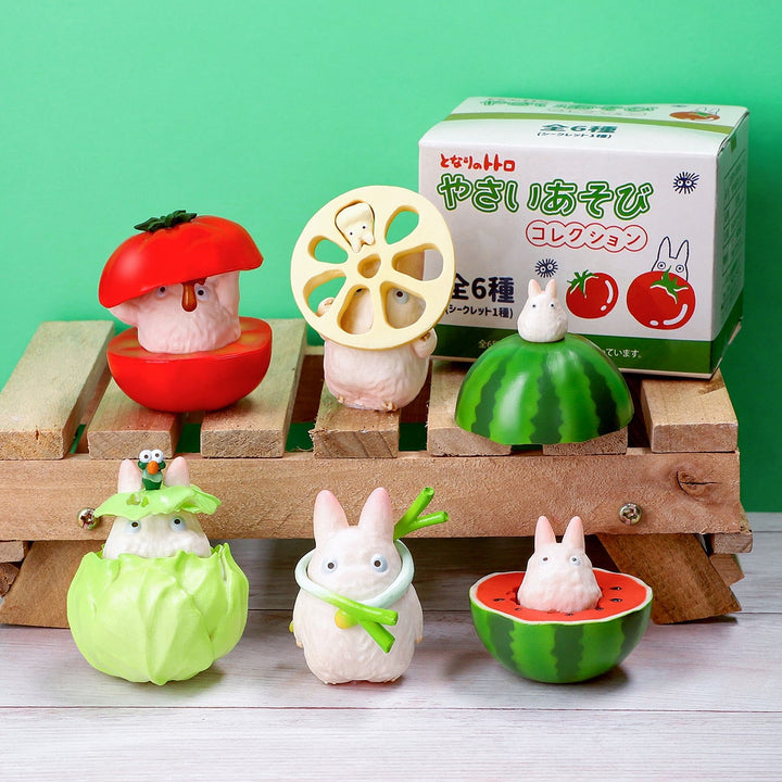 [Pre-order] My Neighbor Totoro Vegetable Figurine Box (set of 6)