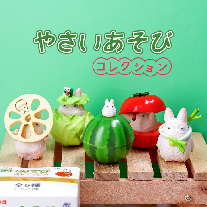 [Pre-order] My Neighbor Totoro Vegetable Figurine Box (set of 6)