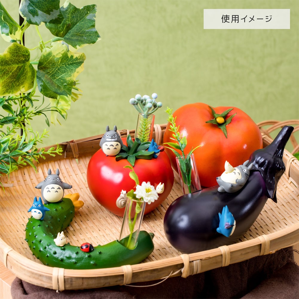 [Pre-order] My Neighbor Totoro Single Flower Vase / eggplant