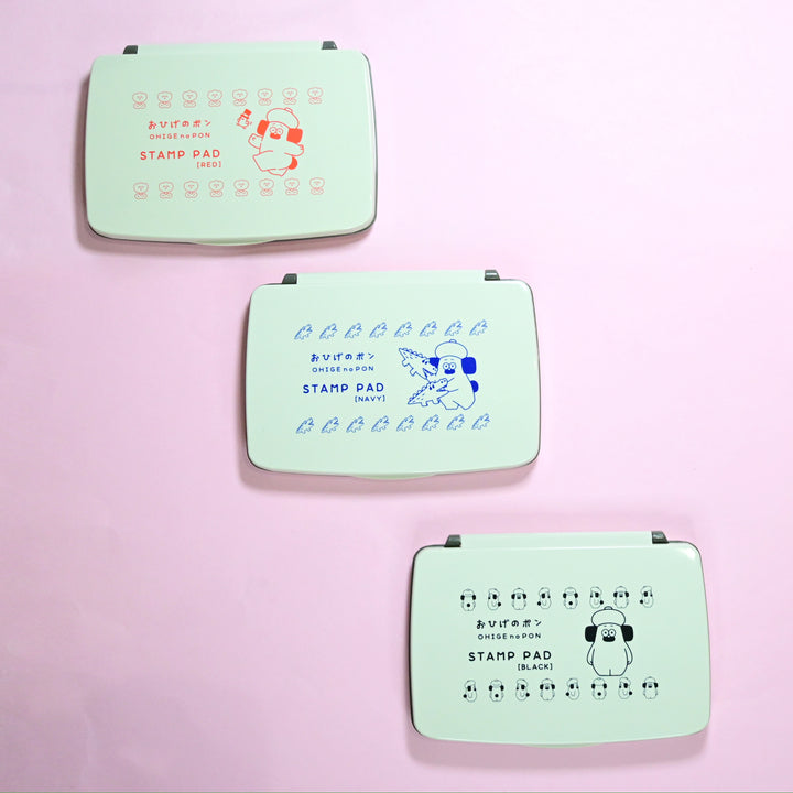 Ohige no Pon Ink Stamp Pad (3 Colors)