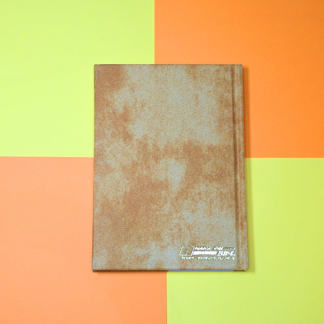 Grandpa Notebook Flat Opening Mini Notebook Brown