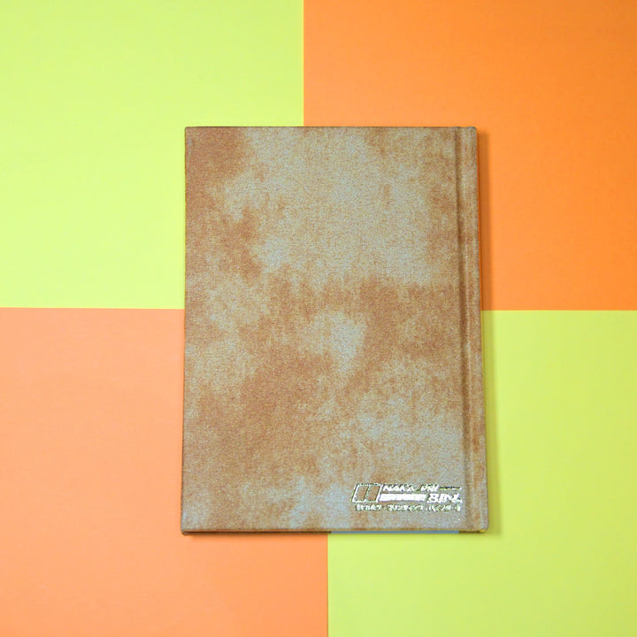 Grandpa Notebook Flat Opening Mini Notebook Brown