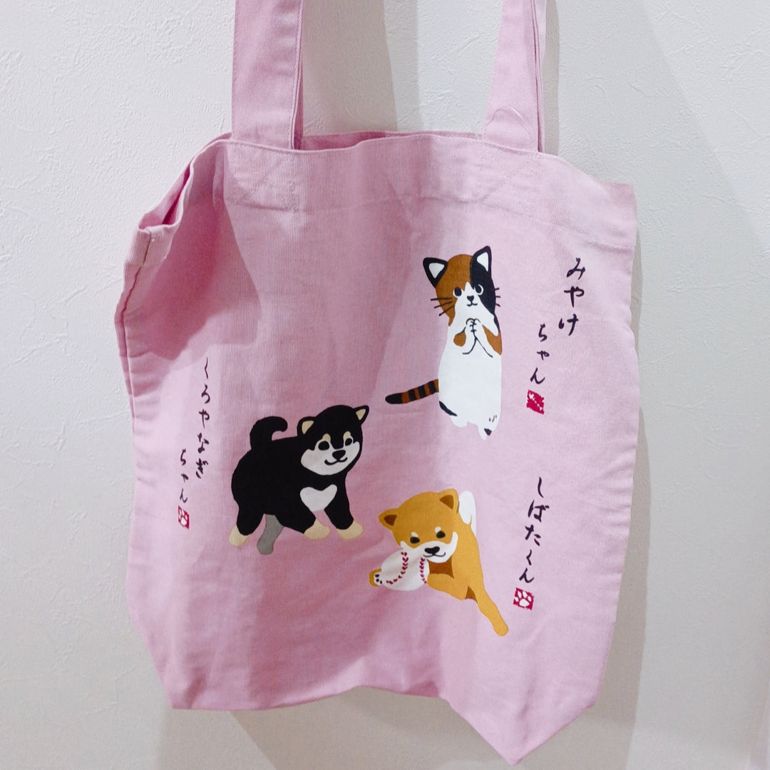 Shibata-kun & Friends A4 Tote Bag