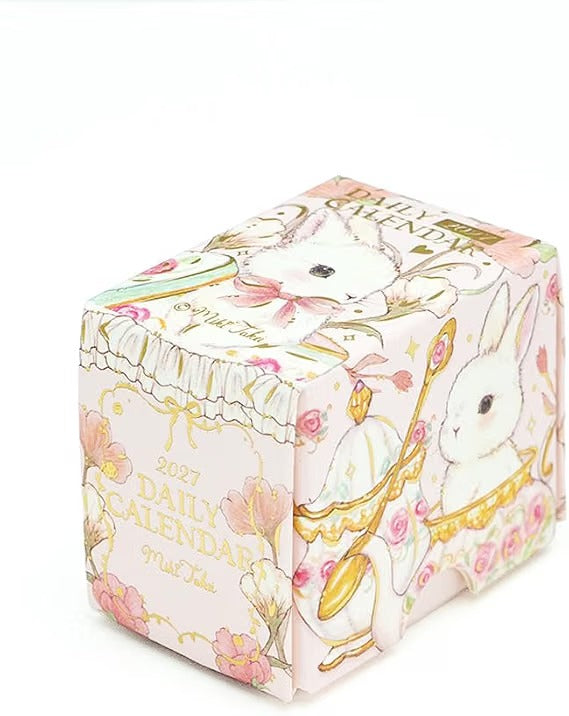 [Pre-order] Takei Miki 2027 Mini Daily Tear-Off Calendar