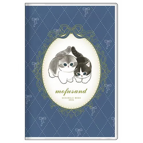 [Pre-order] mofusand Schedule Book 2026 / Chiffon Cake B7 (2 Colors)