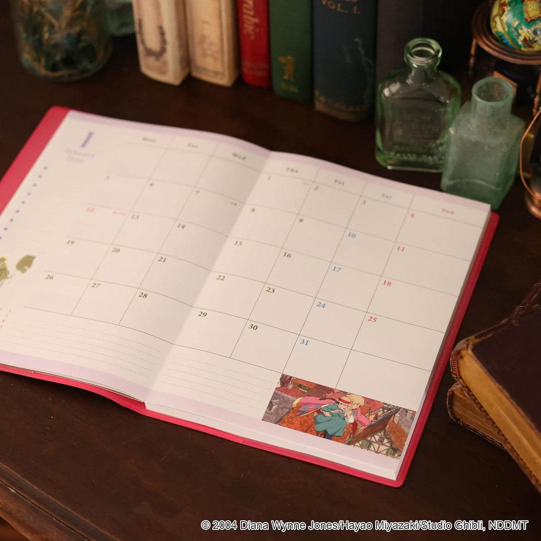 [Pre-order] Studio Ghibli Howl's Moving Castle 2026 Diary (B6 Size)