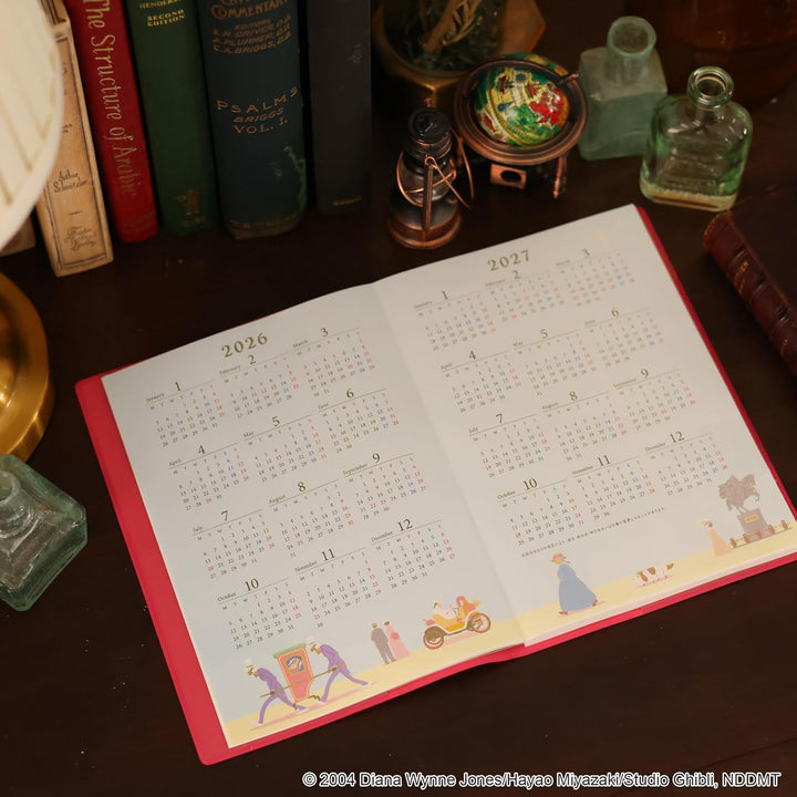 [Pre-order] Studio Ghibli Howl's Moving Castle 2026 Diary (B6 Size)