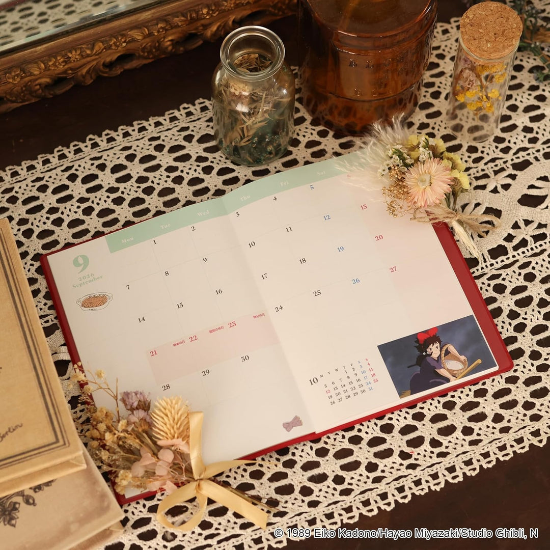 [Pre-order] Studio Ghibli Kiki's Delivery Service 2026 Diary(B6 Size)