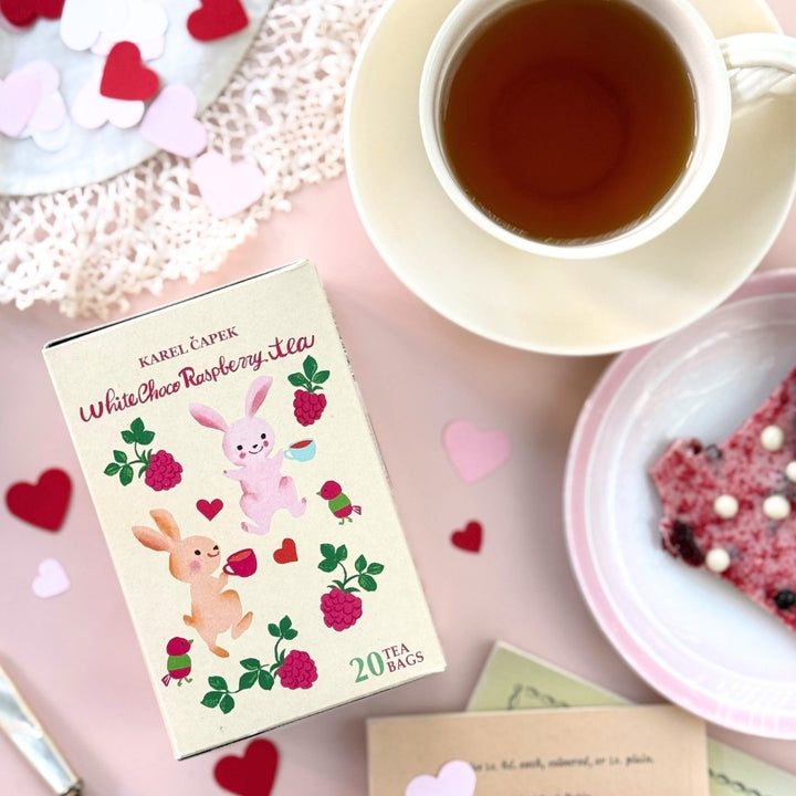 Karel Capek White Choco Raspberry Tea (20 pcs.)