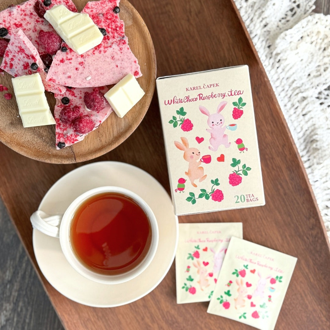 Karel Capek White Choco Raspberry Tea (20 pcs.)