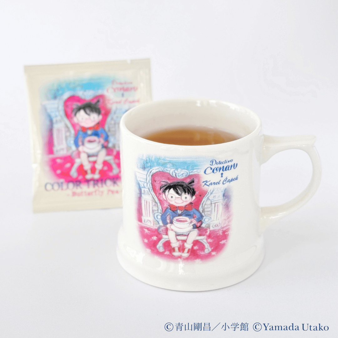 Karel Capek x Detective Conan Ceramic Mug