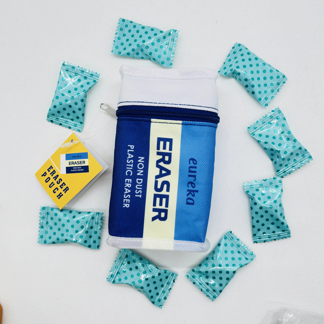 Eureka Eraser Shaped Pouch (filled with candy!)