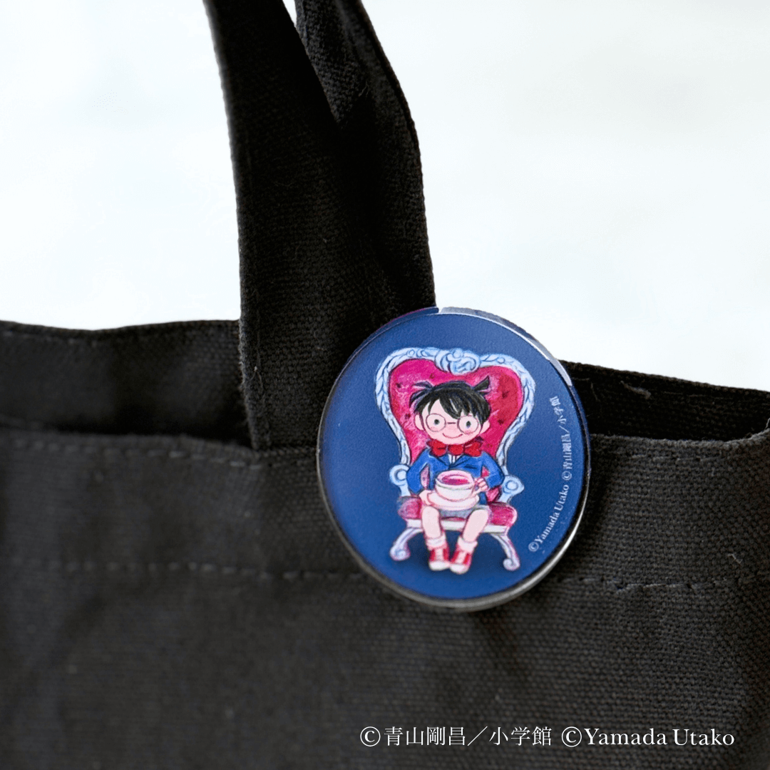 Karel Capek x Detective Conan Tricky Tea Time Tin Can + Acrylic Clip (10 pcs.)