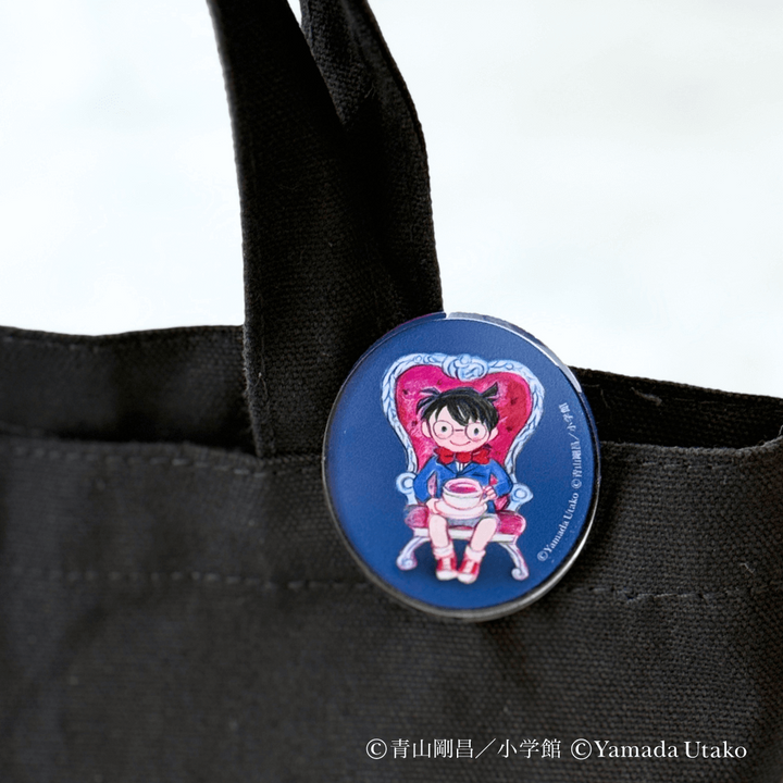 Karel Capek x Detective Conan Tricky Tea Time Tin Can + Acrylic Clip (10 pcs.)