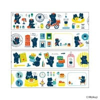 Komamono Lab Clear Tape Sticker Roll Mokuji
