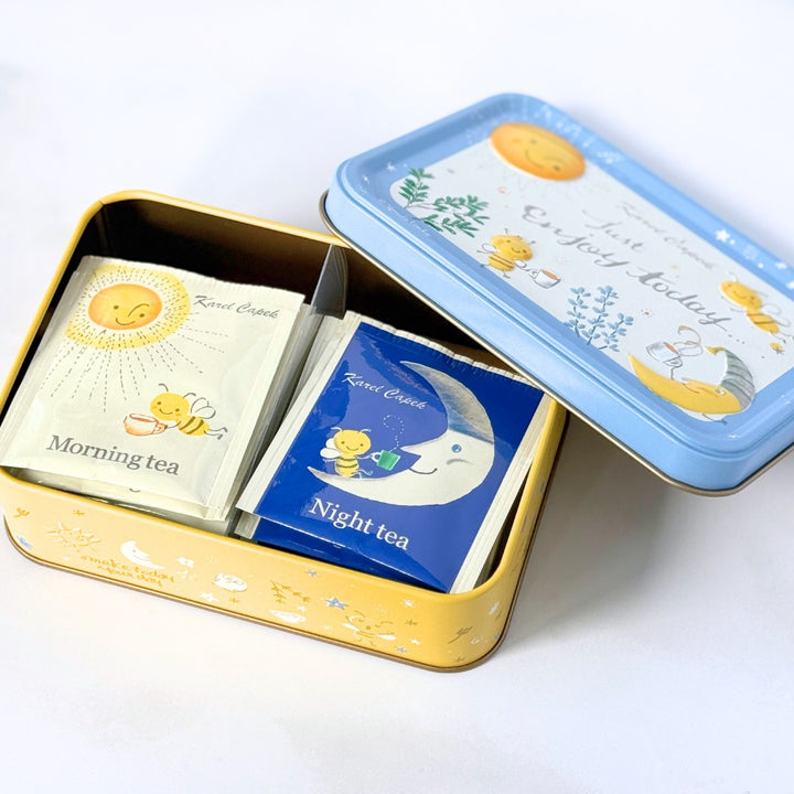 Karel Capek Tea Just Enjoy Today Tin Can (14 pcs.)