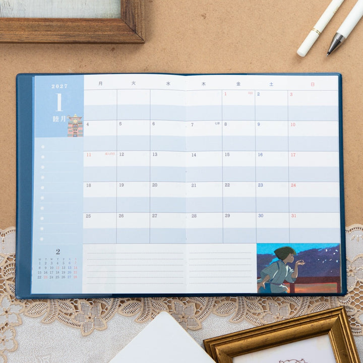 [Pre-order] Spirited Away Schedule Book 2027 B6 Size