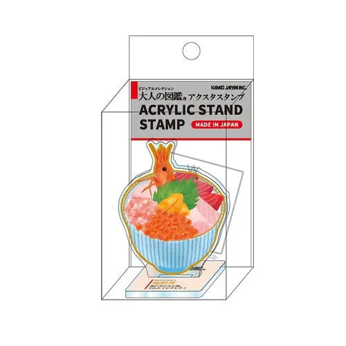 Kamio Japan Otona no Zukan Acrylic Stand Stamps (6 Designs)