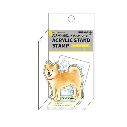 Kamio Japan Otona no Zukan Acrylic Stand Stamps (6 Designs)
