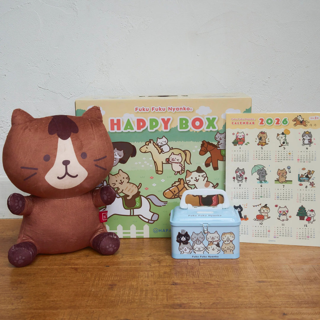 [Pre-order] HAPiNS  Fuku Fuku Nyanko 2026 Lucky Bag [ZODIAC MIX]