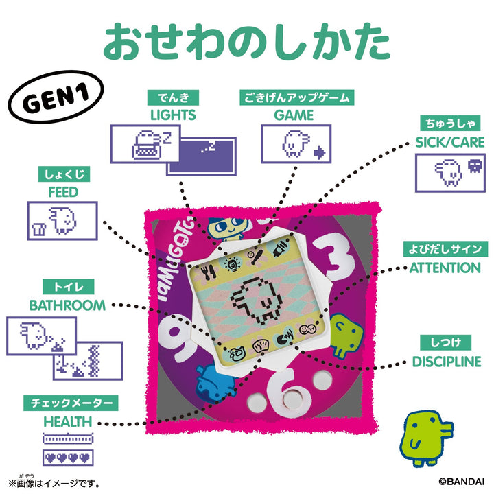 Original Tamagotchi Tama Yummy
