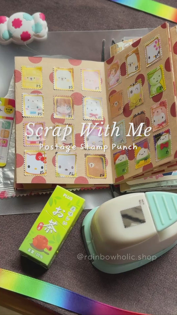 Kuretake KurePunch Stamp Shaped Scrapbooking Punch