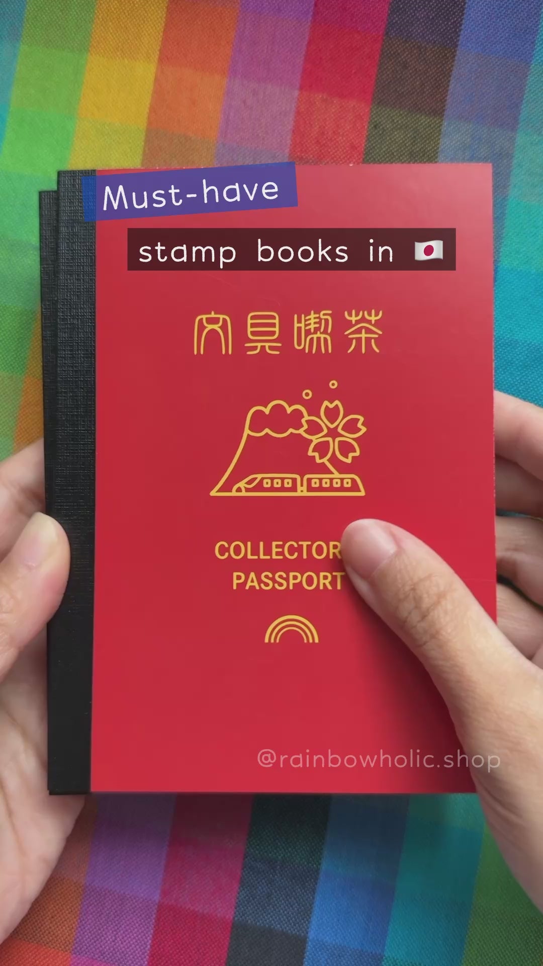 Rainbowholic Collector’s Passport Matcha Green
