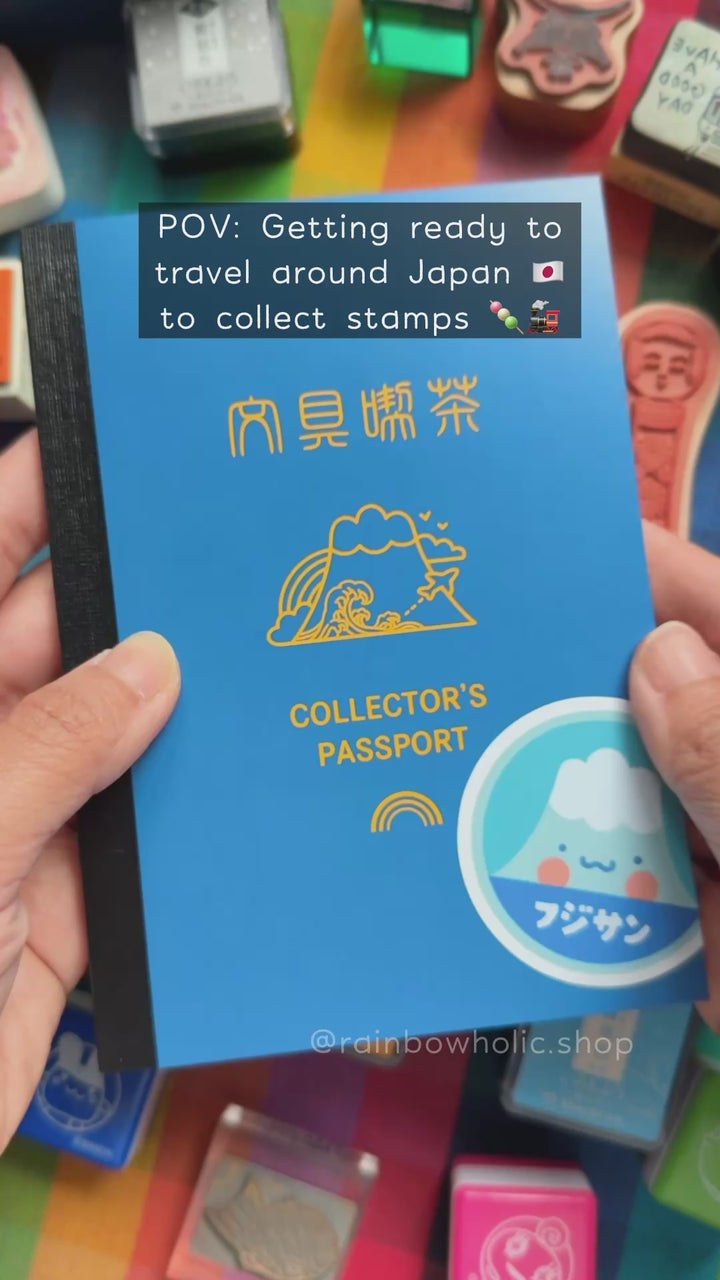 Rainbowholic Collector’s Passport Matcha Green