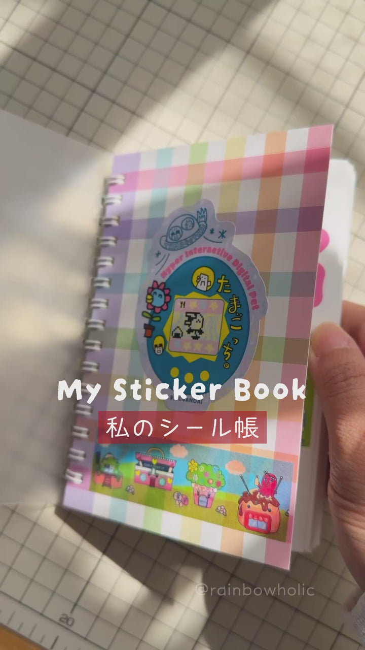 Rainbowholic Original Sticker Collection Book (A5 & A6 Size)